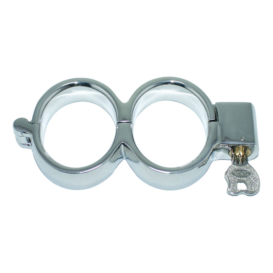 8-Style Handcuffs with Key - Heavy-Duty Metal Restraints for Secure Bondage Play