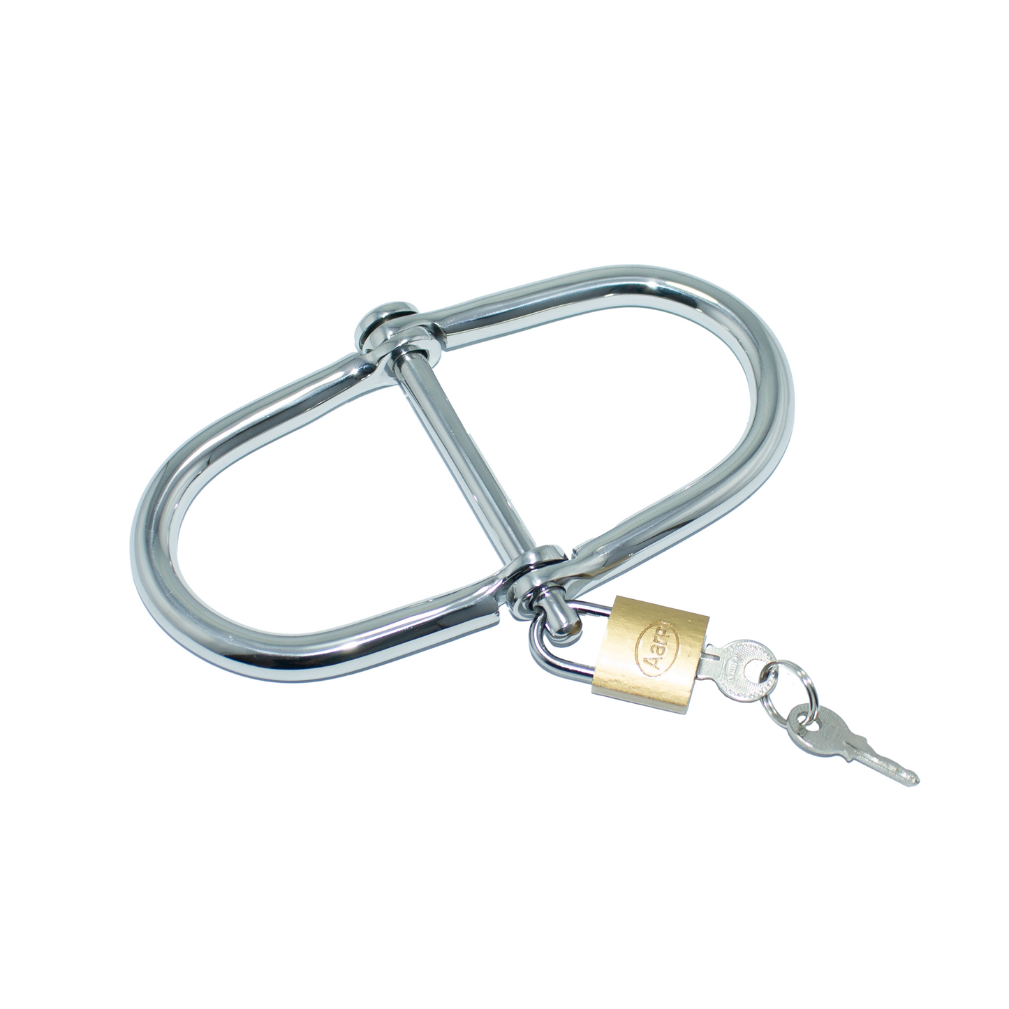 Stainless Steel Irish 8 Handcuffs – Durable and Secure BDSM Restraints