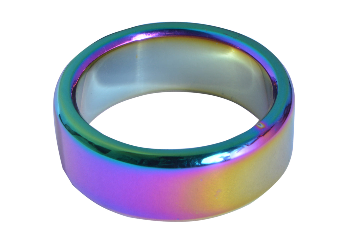 3/4 Wide Multicolor Cock Ring – Vibrant Support and Enhanced Performance