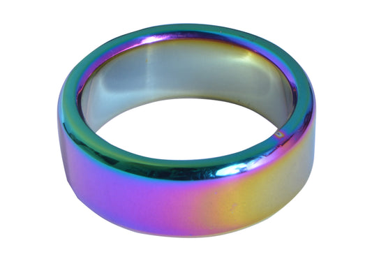 3/4 Wide Multicolor Cock Ring – Vibrant Support and Enhanced Performance