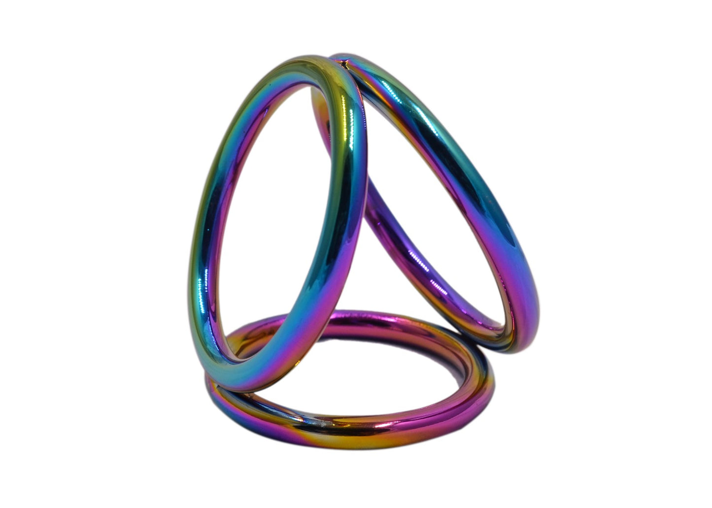 Triple Ring Cages Multicolor for Cock and Ball – Vibrant Support for Enhanced Pleasure